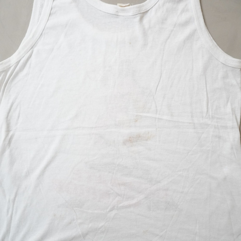 Vintage WWF Ultimate Warrior Tank Top Medium Mens 80s White USA Made RARE - Picture 6 of 8